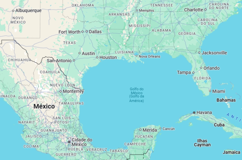 Google passa a sugerir 'Golfo da América' após mudança dos EUA