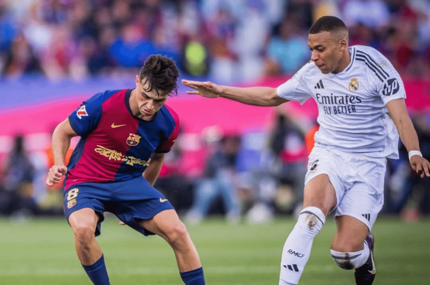 Em jogo épico, Barcelona reage com virada relâmpago e vence o Real Madrid mesmo com hat-trick de Mbappé