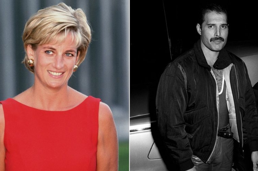 A noite secreta de Princesa Diana e Freddie Mercury: o encontro disfarçado em Londres 