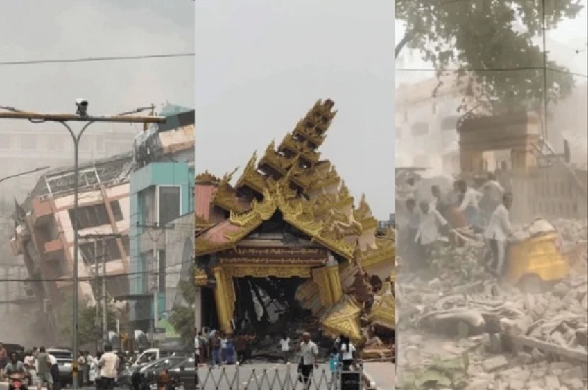 Sobreviventes são resgatados cinco dias após terremoto devastador em Mianmar