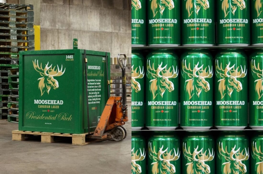 Cervejaria canadense lança ‘Pacote Presidencial’ com 1.461 latas de cerveja para sobreviver ao mandato de Trump