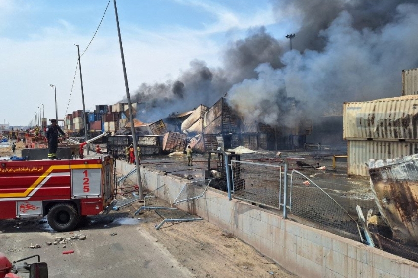 Explosão devastadora em porto do Irã deixa mais de 46 mortos e 1.200 feridos