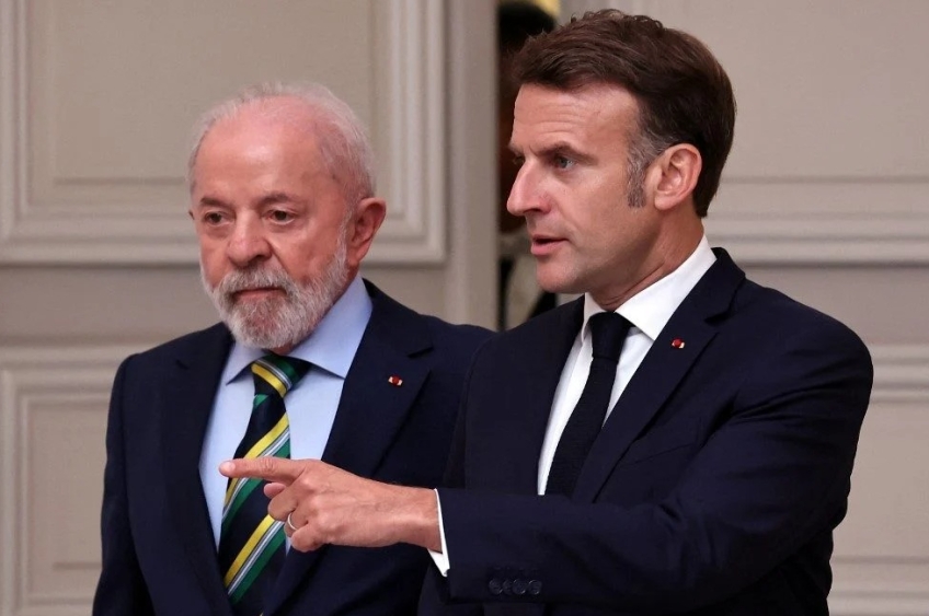 Macron condena agressão russa e defende soberania da Ucrânia