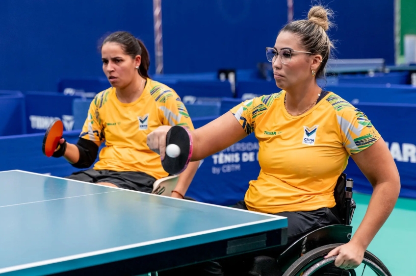 Brasil brilha no Parapan de tênis de mesa e conquista 28 medalhas