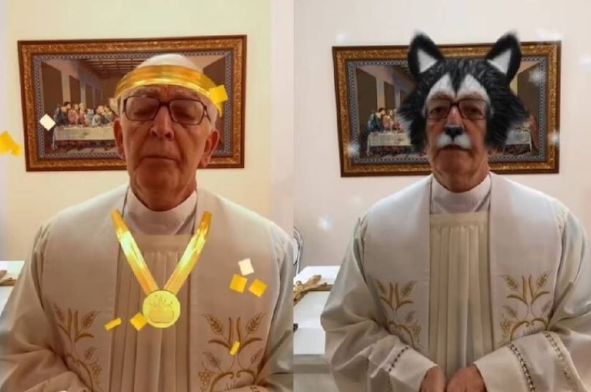 Padre que se tornou viral durante a pandemia ao usar filtros engraçados, morre aos 73 anos em MG