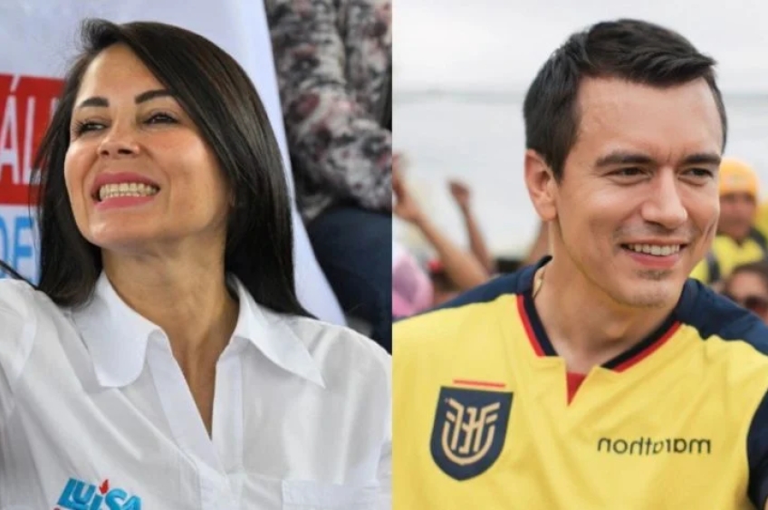 Segundo turno no Equador terá disputa acirrada entre Daniel Noboa e Luisa González