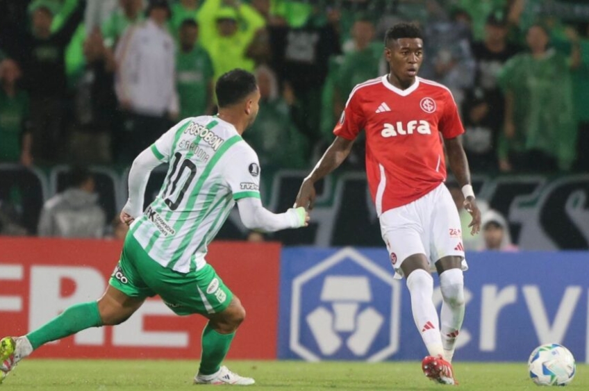 Internacional sai da zona de classificação na Libertadores, após derrota para o Atlético Nacional-COL