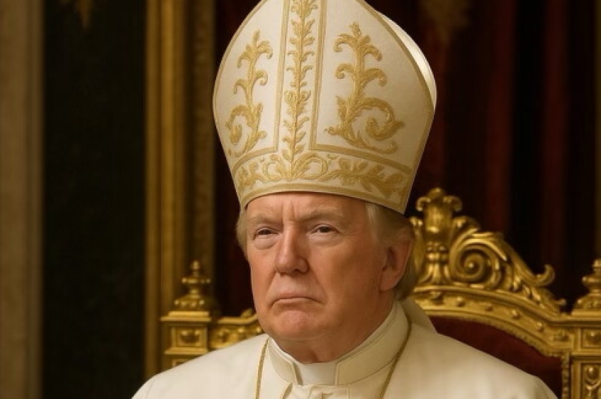 Trump publica imagem vestido de Papa e levanta críticas às vésperas do conclave