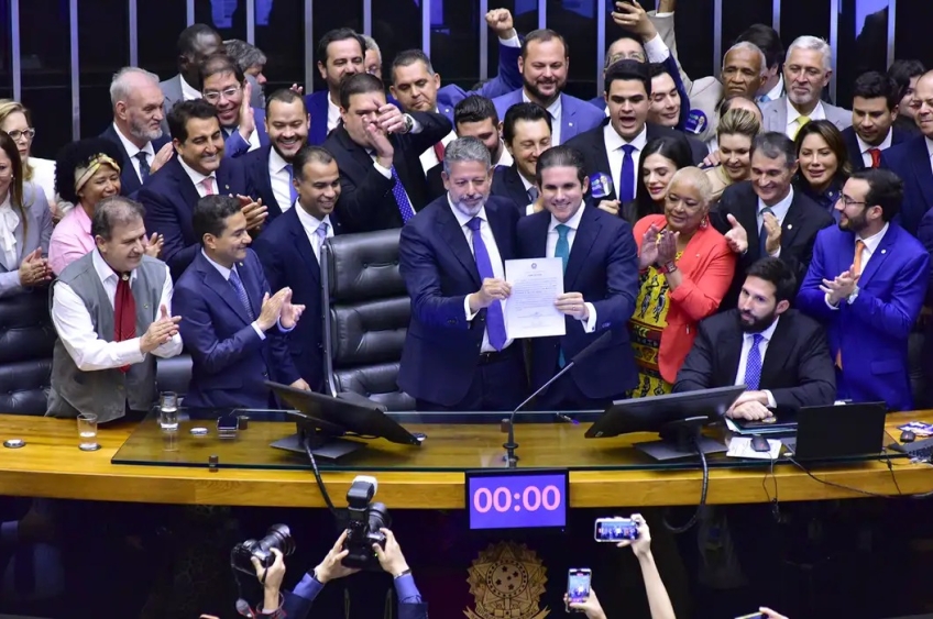 Hugo Motta é eleito presidente da Câmara dos Deputado
