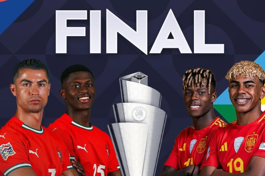 Espanha e Portugal disputam a final da Liga das Nações neste domingo